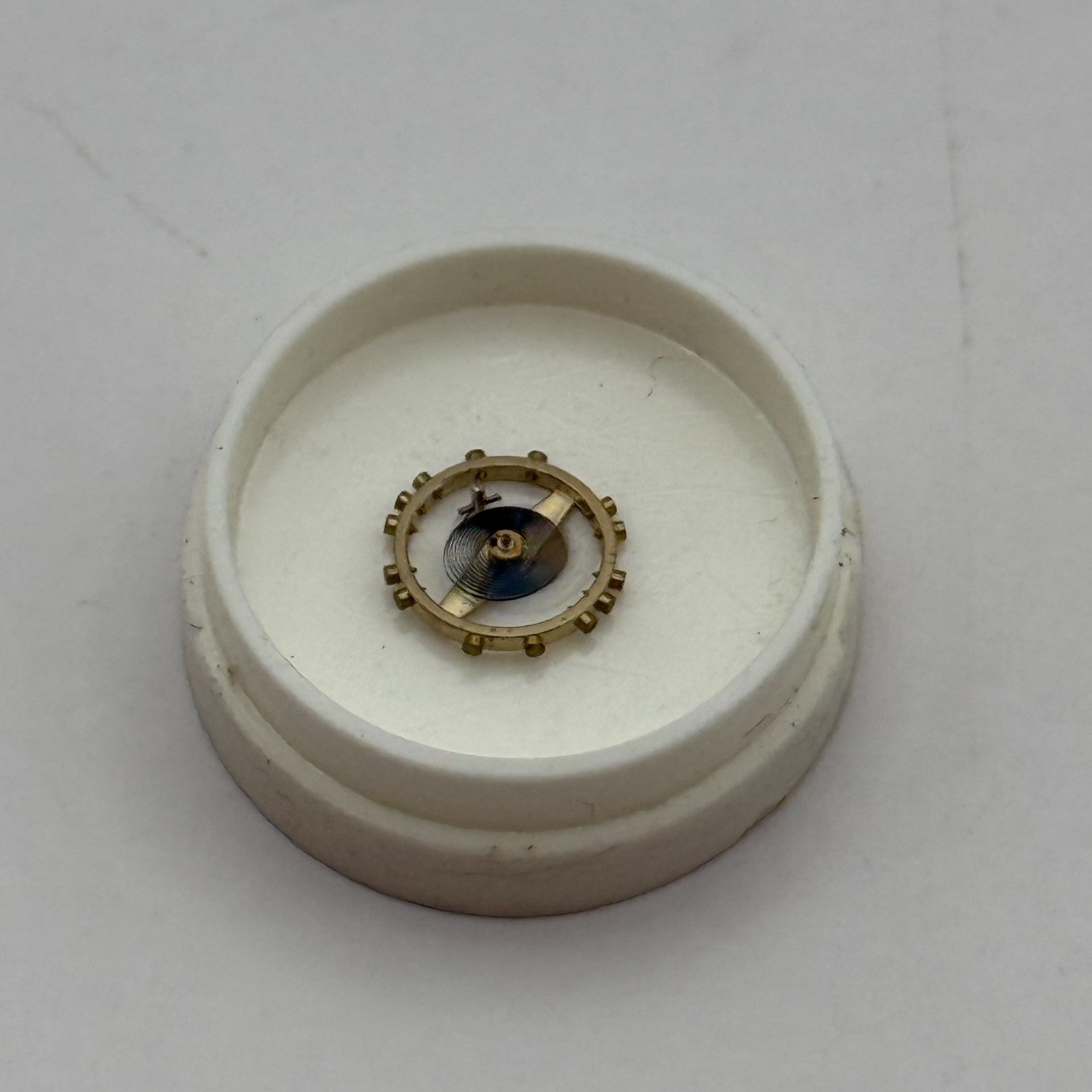AS 976 1012 Balance Wheel Complete And Spring  29 M Watch Movement Parts NOS
