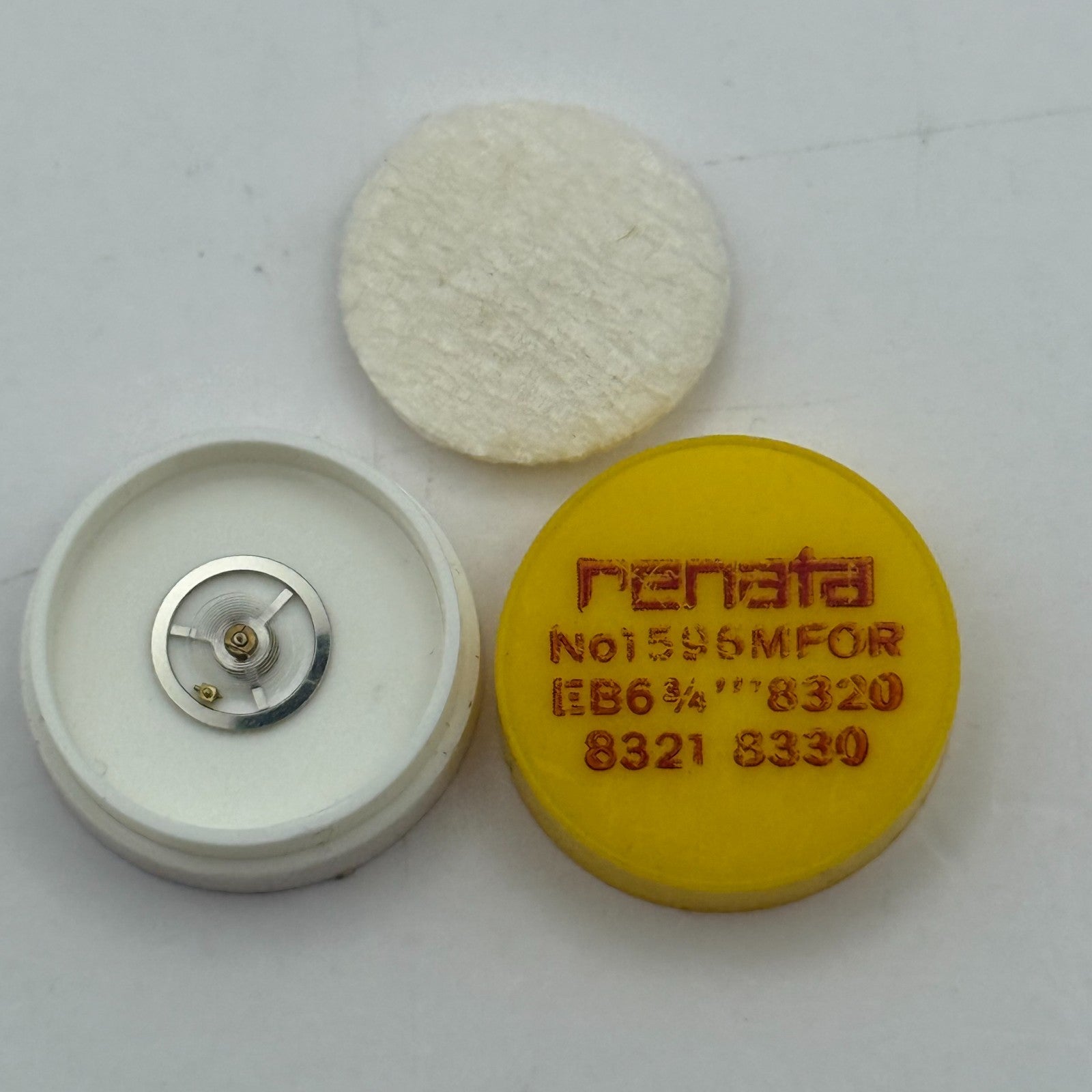 EB 8320 8321 8330 Balance Wheel Complete And Spring Watch Movement Parts