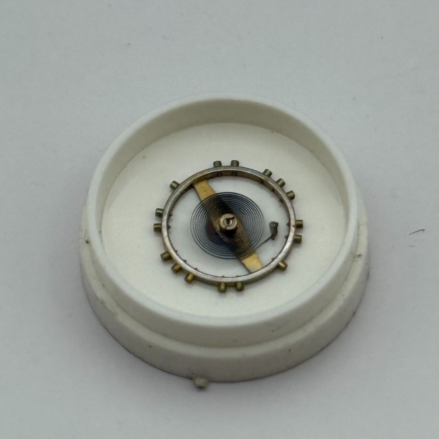 ETA 1080 1256 Balance Wheel Complete And Spring 156 Watch Movement Parts NOS