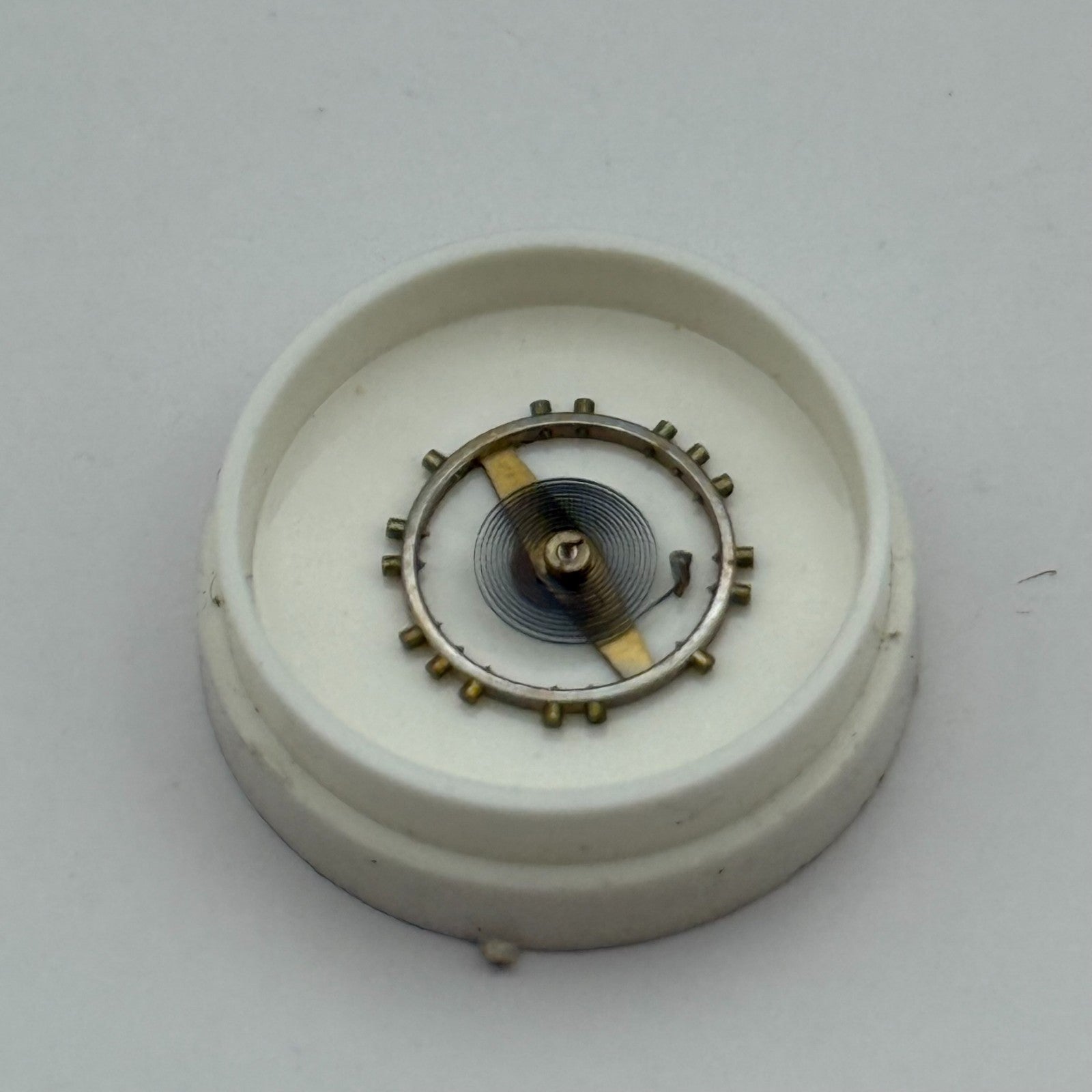 ETA 1080 1256 Balance Wheel Complete And Spring 156 Watch Movement Parts NOS