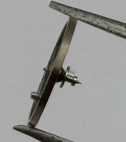 Amida 580 585 Balance Wheel Complete And Spring 1389 Watch Movement Parts 