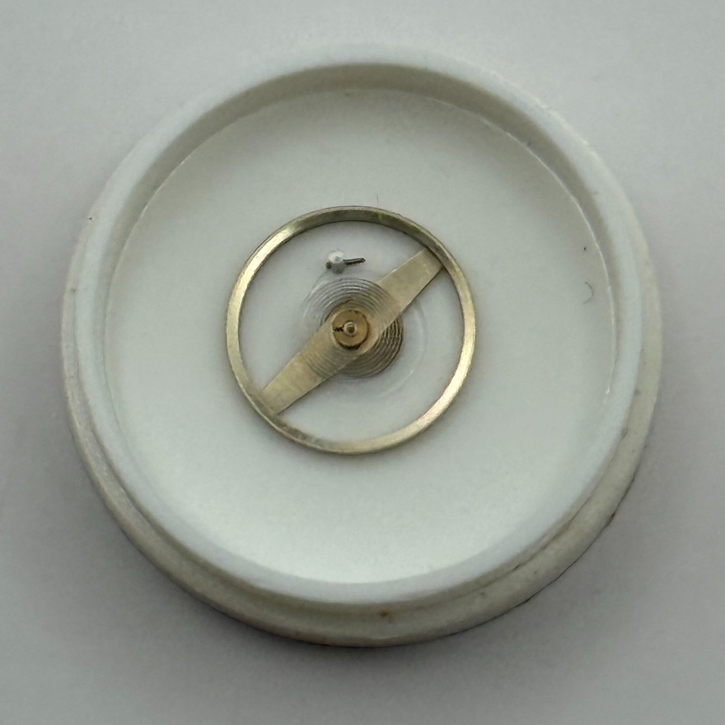 Amida 580 585 Balance Wheel Complete And Spring 1389 Watch Movement Parts NOS