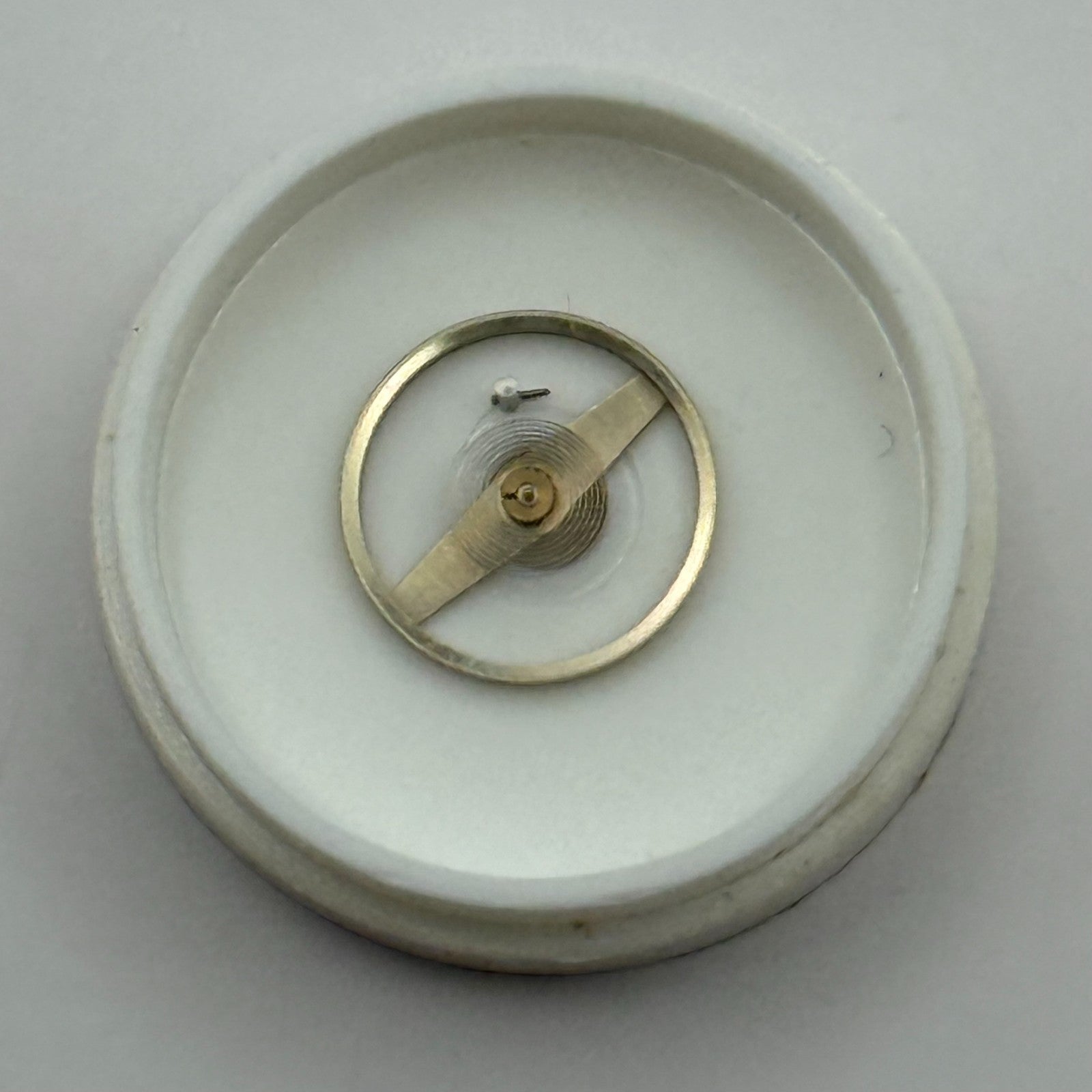 Amida 580 585 Balance Wheel Complete And Spring 1389 Watch Movement Parts NOS