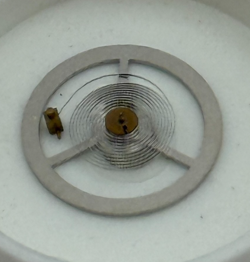 EB 8450 8467 8480 Balance Wheel Complete And Spring 8¾’’’ Watch Movement Parts 