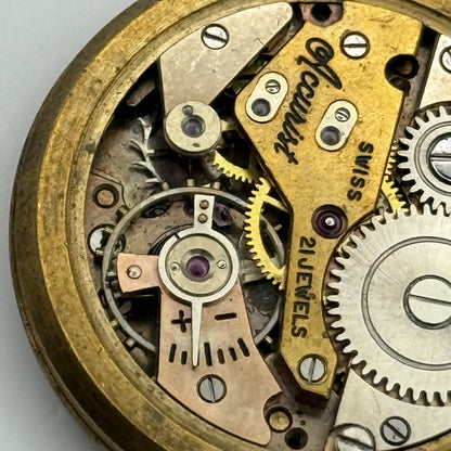 AS 1002 984 Watch Movement Accurist Manual Wind Vintage Parts Repair 29.8mm