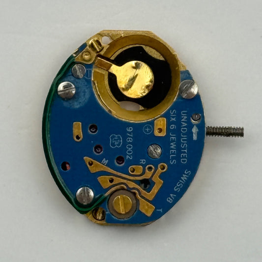 ETA 978.002 Quartz Watch Movement Incomplete Swiss Ladies Vintage Parts Repair