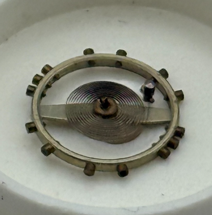Lanco 804 806 Balance Wheel Complete And Spring 230 Watch Movement Parts NOS