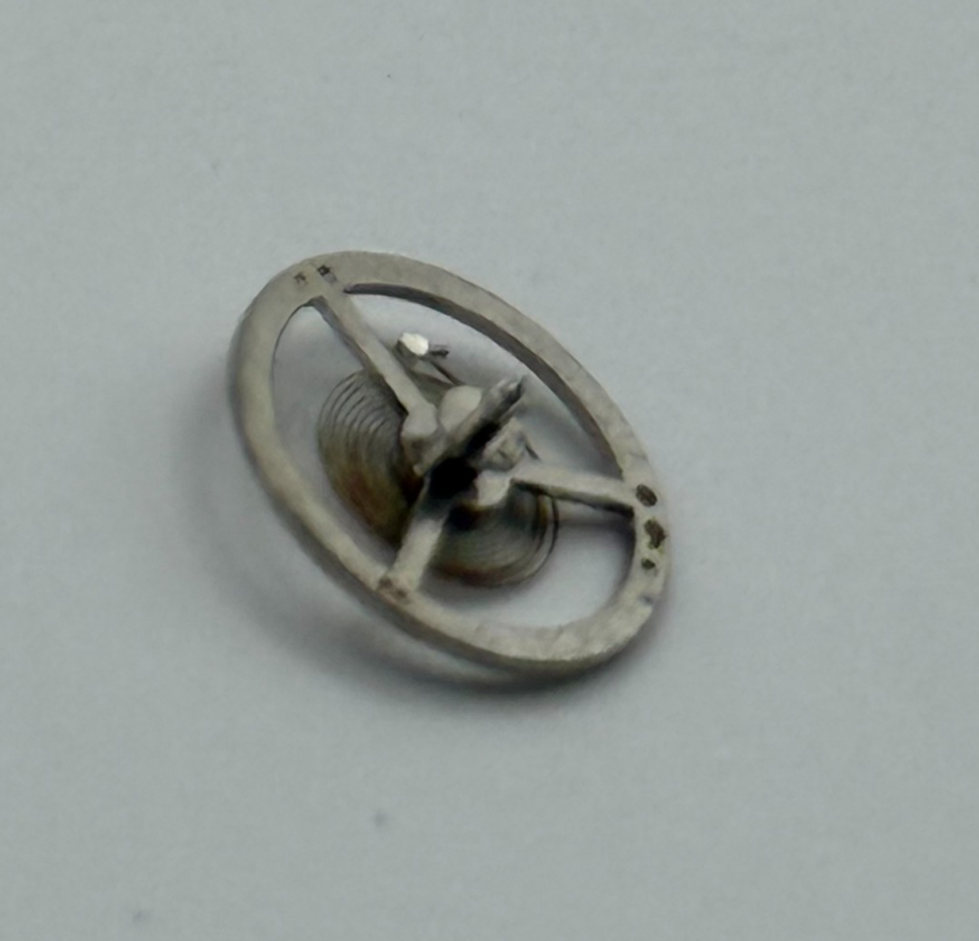 1297 52 Balance Wheel Complete And Spring Renata Watch Movement Parts NOS