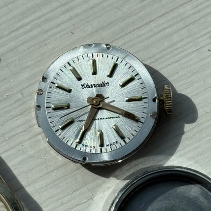 21mm Running Vintage Ebosa 86 Chancellor Unbreakable Spring Watch FOR PARTS