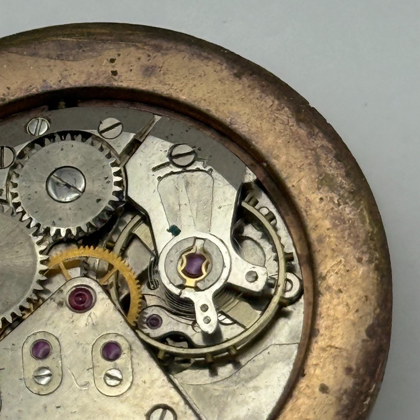 ETA 2390 Watch Movement Janus Manual Wind Vintage Swiss Parts Repair 32.6mm