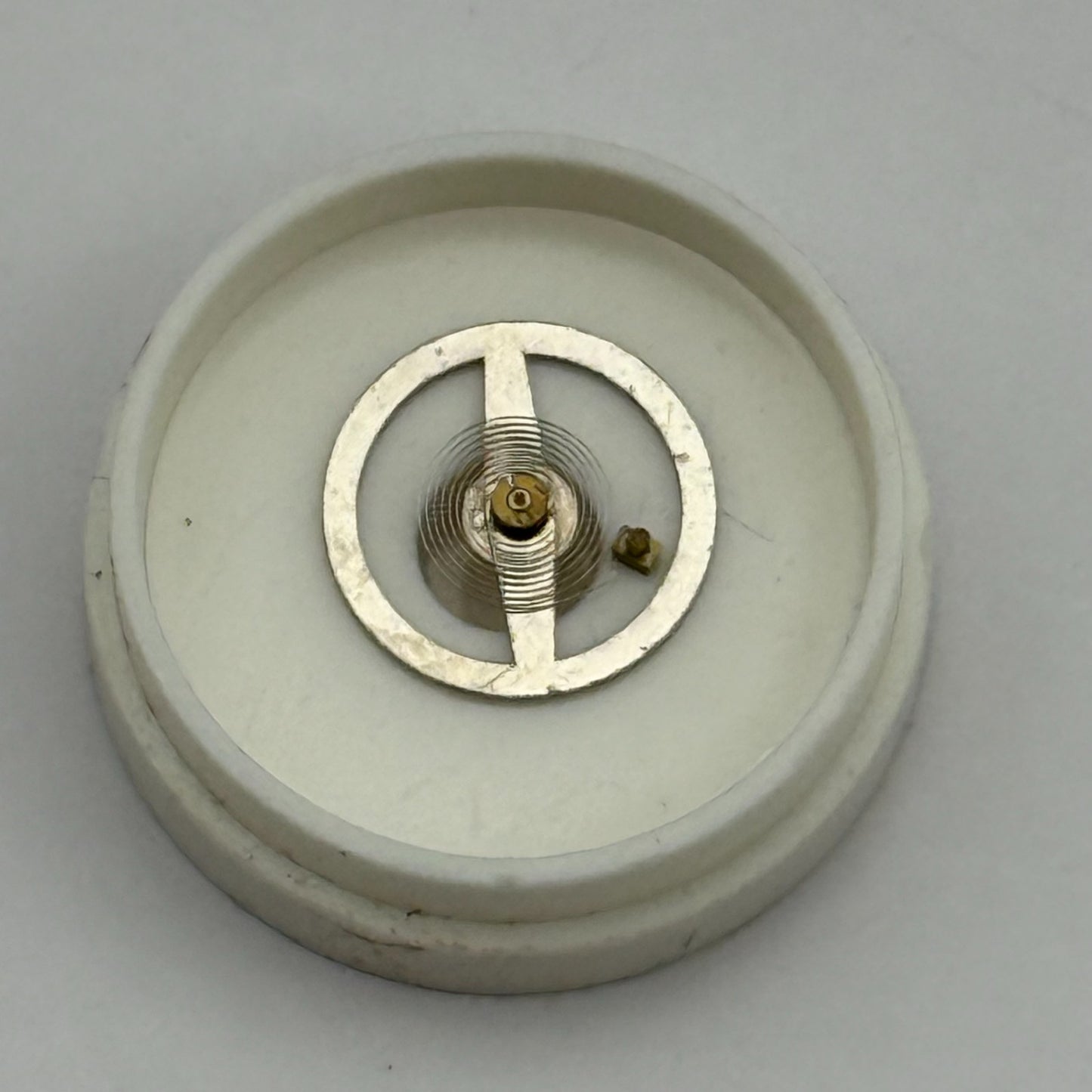 Cattin C66 Balance Wheel Complete And Spring  1551 M Watch Movement Parts NOS