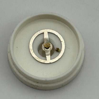 Cattin C66 Balance Wheel Complete And Spring  1551 M Watch Movement Parts NOS