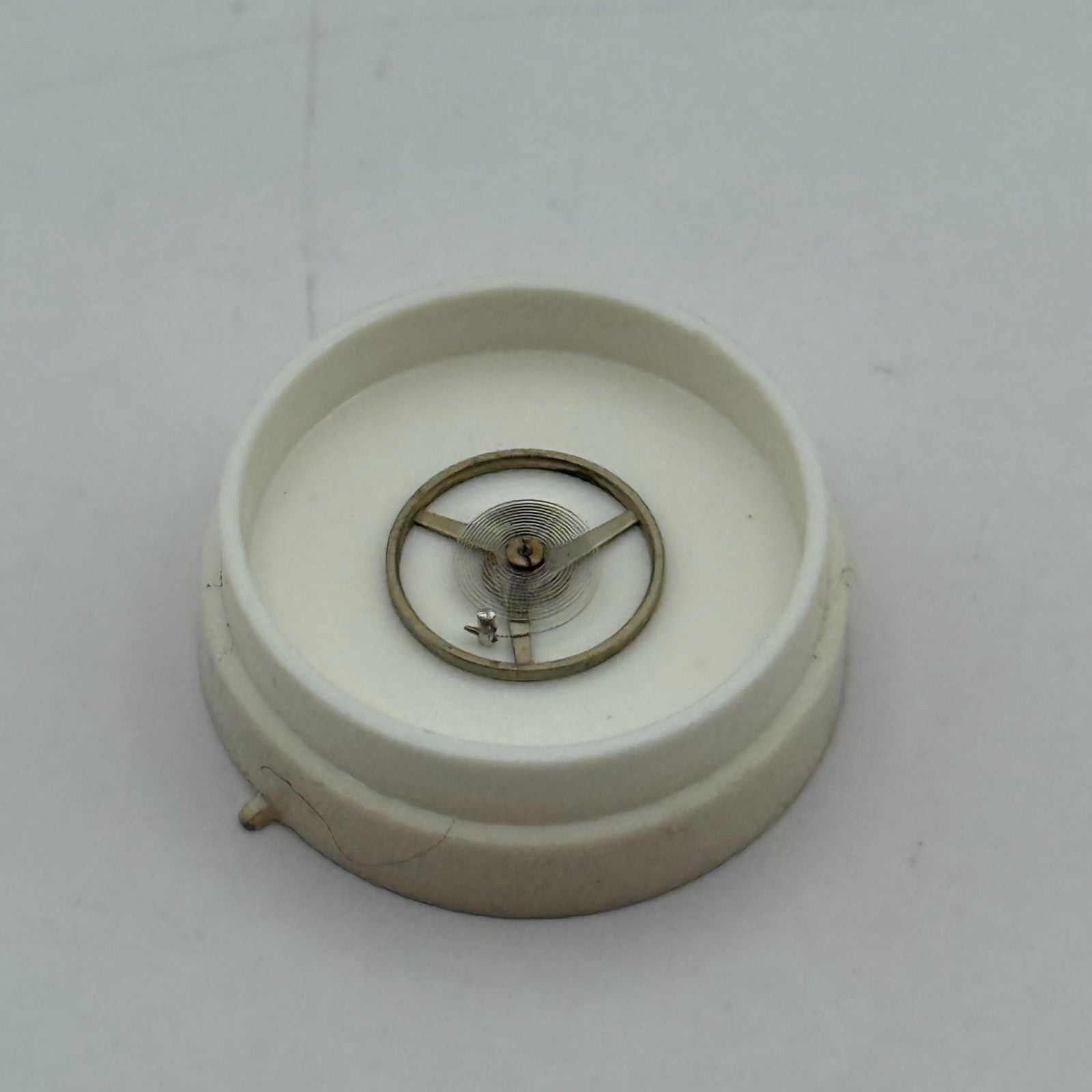 FEF 371 Balance Wheel Complete And Spring 6 3/4-8''' 1572 M Watch Movement Parts