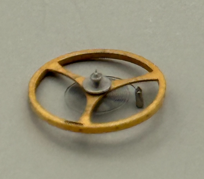 ETA 2512 Balance Wheel Complete And Spring 7¾’’’ 1454 M Watch Movement Parts 