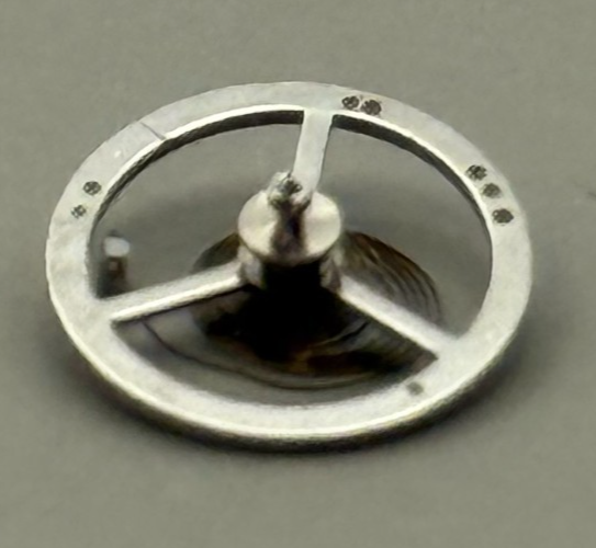 EB 1833 Balance Wheel Complete And Spring  8¾’’’ 113 Watch Movement Parts NOS