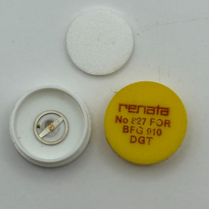 BFG 910 Balance Wheel Complete And Spring  Renata 827 Watch Movement Parts 