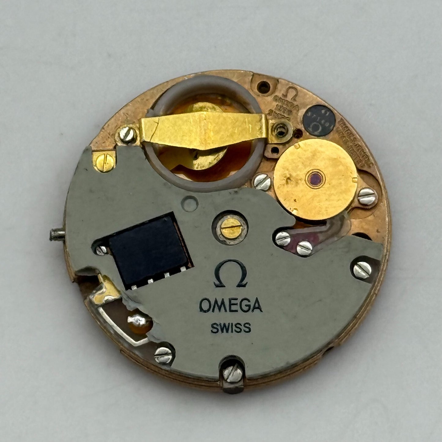 23.6mm Rare Vintage Omega Constellation 1220 Quartz Watch Movement PARTS REPAIR