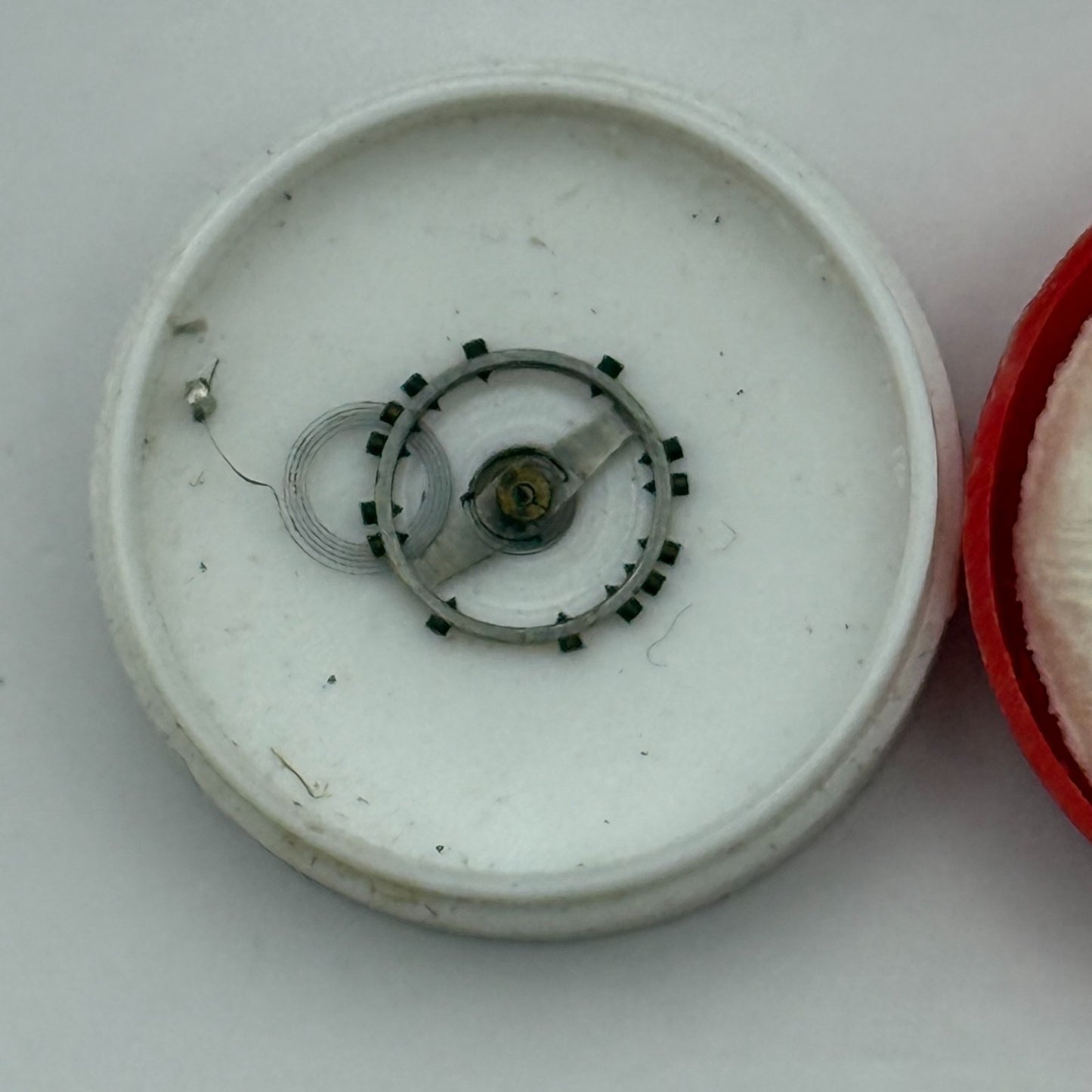 Derby 127 Balance Complete 5 1/4''' Renata 103 Watch Movement Parts DAMAGED