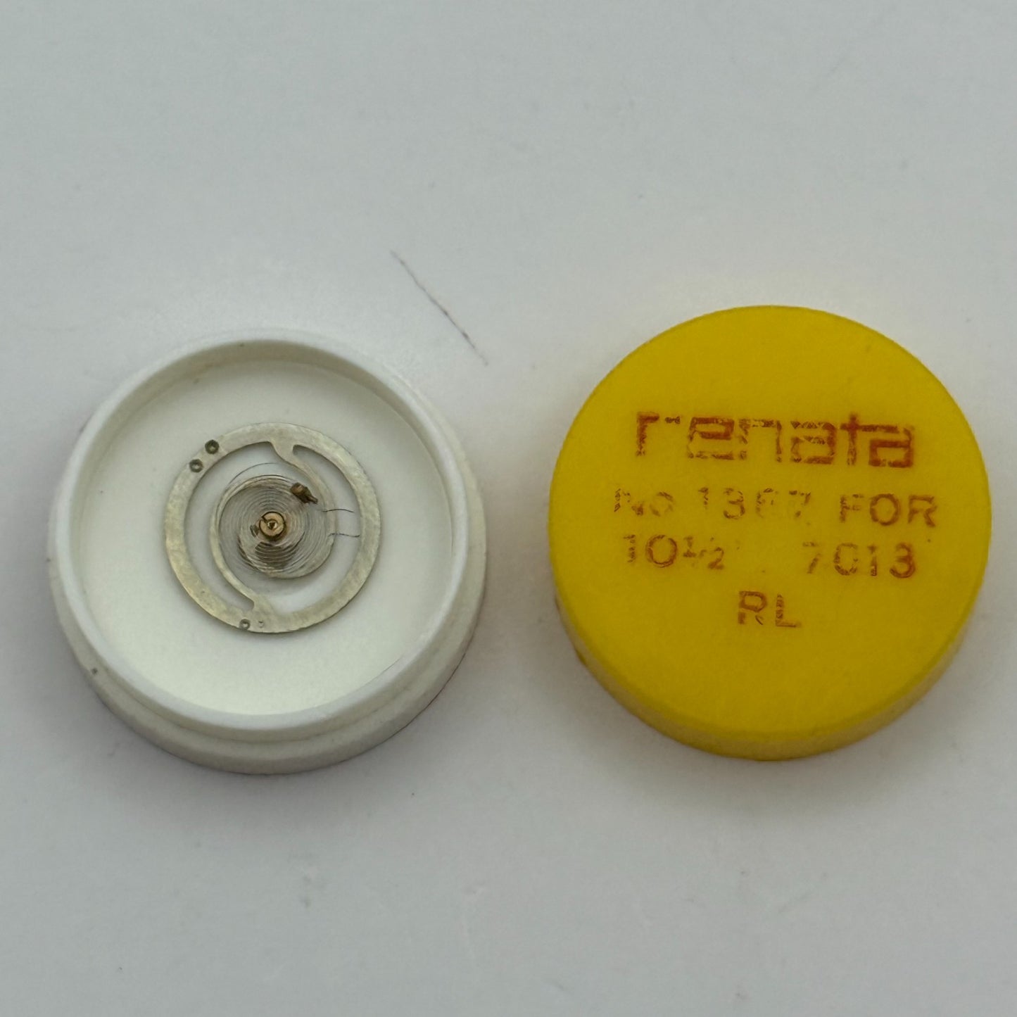 RL 7013 Balance Wheel Complete And Spring 10 1/2’’’ 1367 Watch Movement Parts