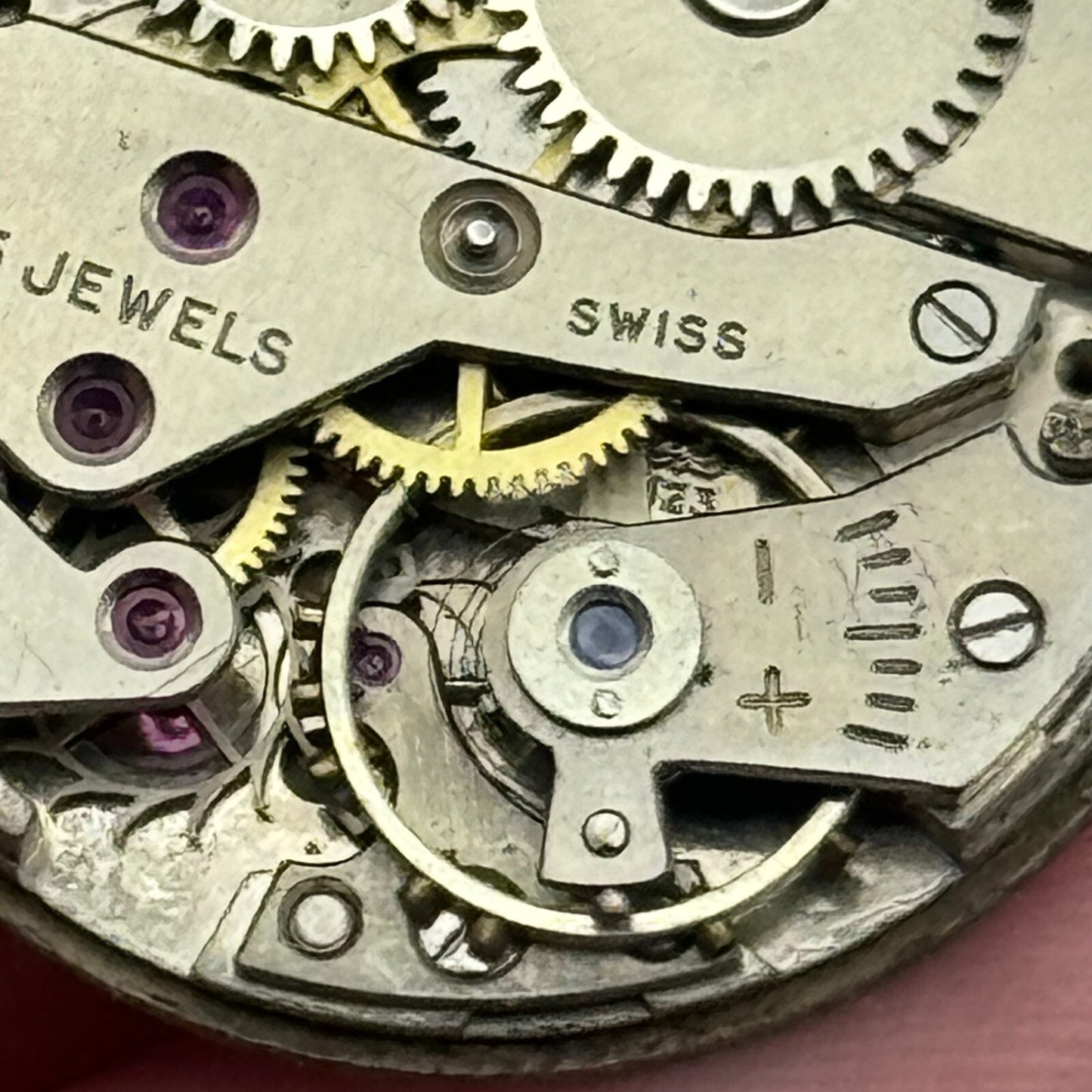 23.6mm AS 1123 1124 Manual Wind 15 Jewels Watch Movement Swiss Vintage PARTS