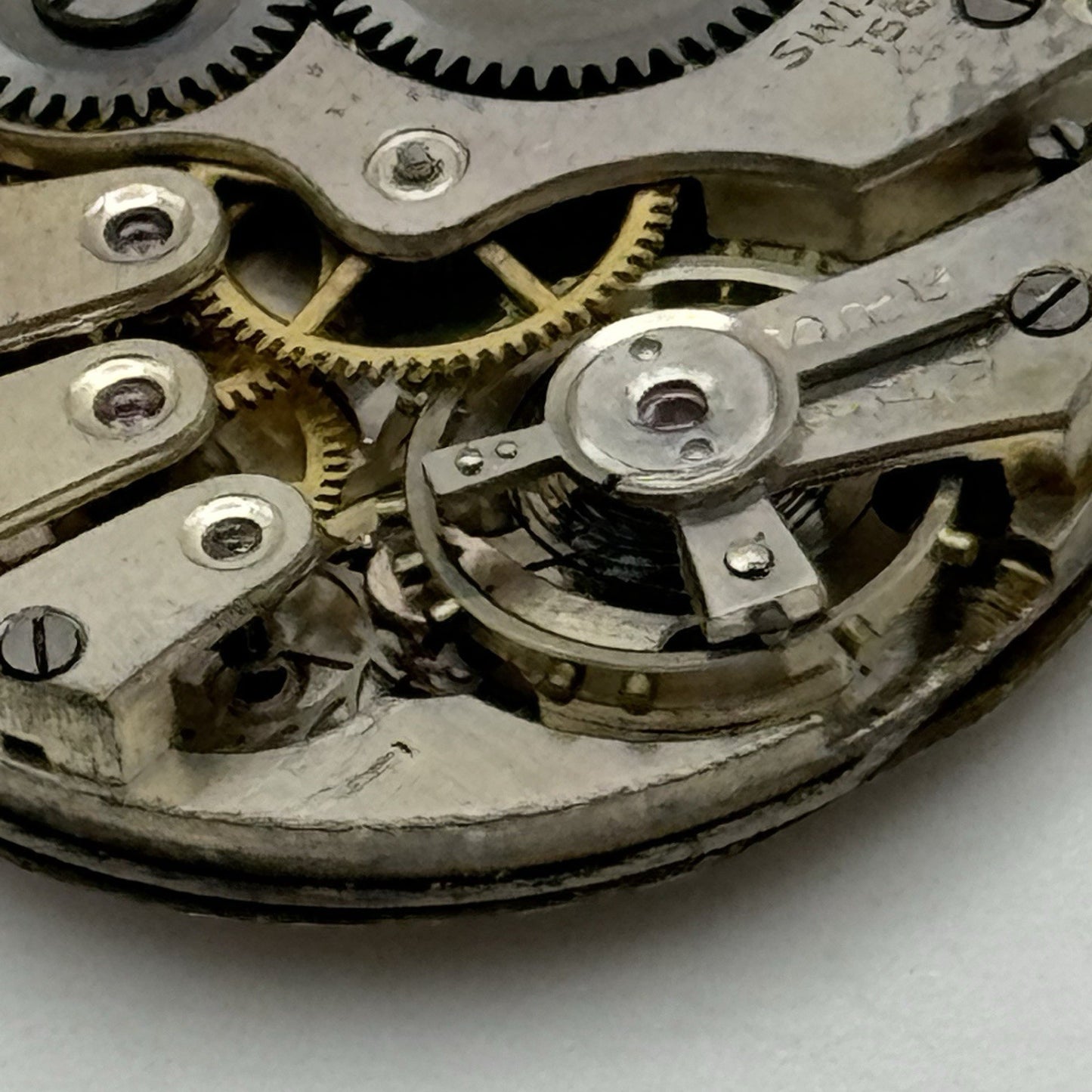 27mm Roamer Balance Ok Men's Meteor Trench Watch Movement Vintage Swiss PARTS