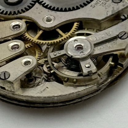 27mm Roamer Balance Ok Men's Meteor Trench Watch Movement Vintage Swiss PARTS