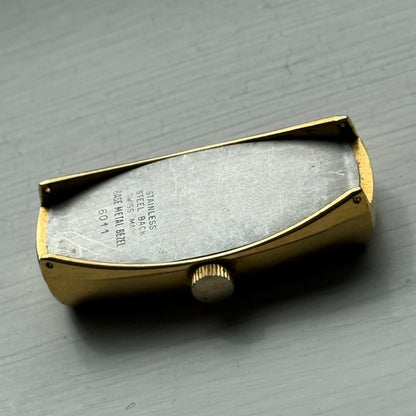 20mm Vintage Astral Rectangle Ronda RL 5101 Manual Wind Watch PARTS / REPAIR