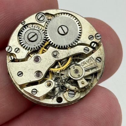 23.6mm Unidentified Sub Seconds Trench Watch Movement Manual Wind PARTS SPARES