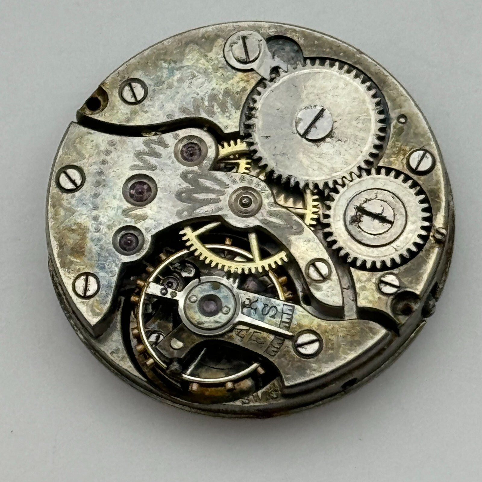 25mm Unidentified Balance Ok Quality Trench Watch Movement Manual Wind PARTS