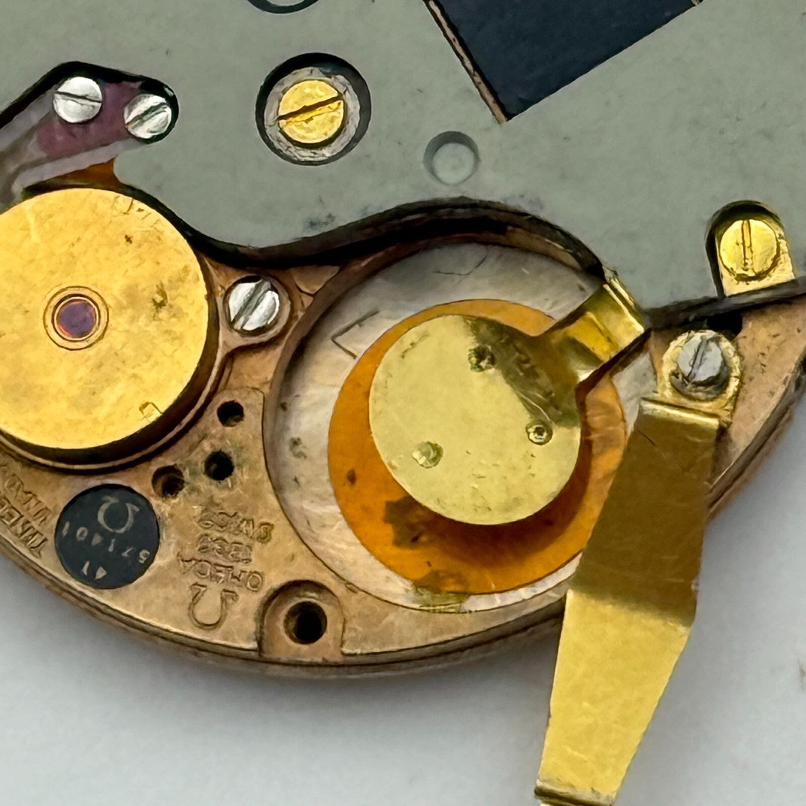 23.6mm Rare Vintage Omega Constellation 1220 Quartz Watch Movement PARTS REPAIR