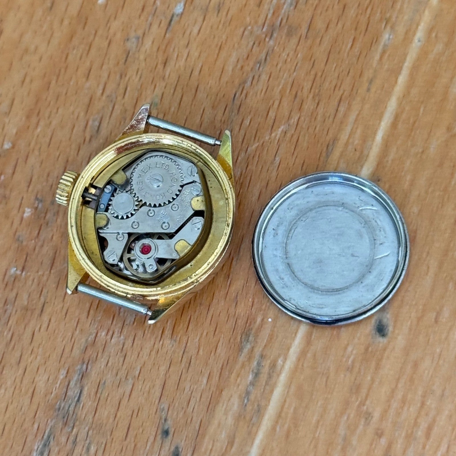 23mm Vintage Services Purple Dial Remex 65 Hong Kong Manual Watch PARTS / REPAIR