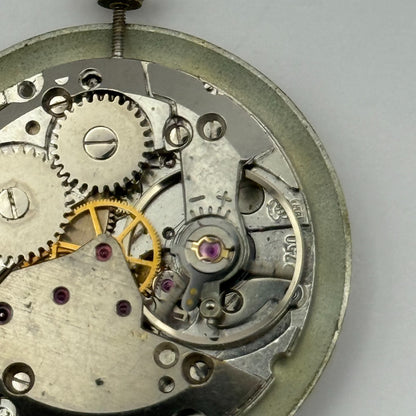 ETA 2750 Mystery Dial Watch Movement Running Manual Wind Vintage Parts 25.9mm