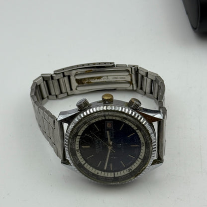 41mm Men’s Vintage Geneva Electra World Time Datomatic ES 55 Manual PARTS REPAIR