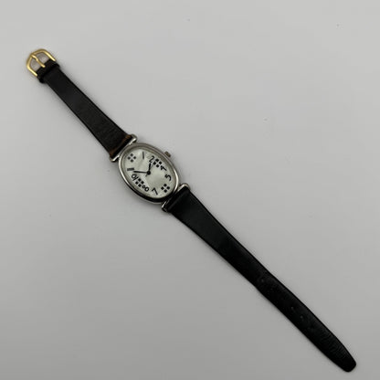 Cairn Scotland Ladies Quartz Watch MOP Dial Brown Leather Strap Working 24mm