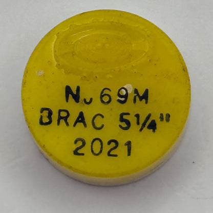 Brac 2021 Balance Wheel Complete And Spring 5¼’’’  69 M Watch Movement Parts NOS