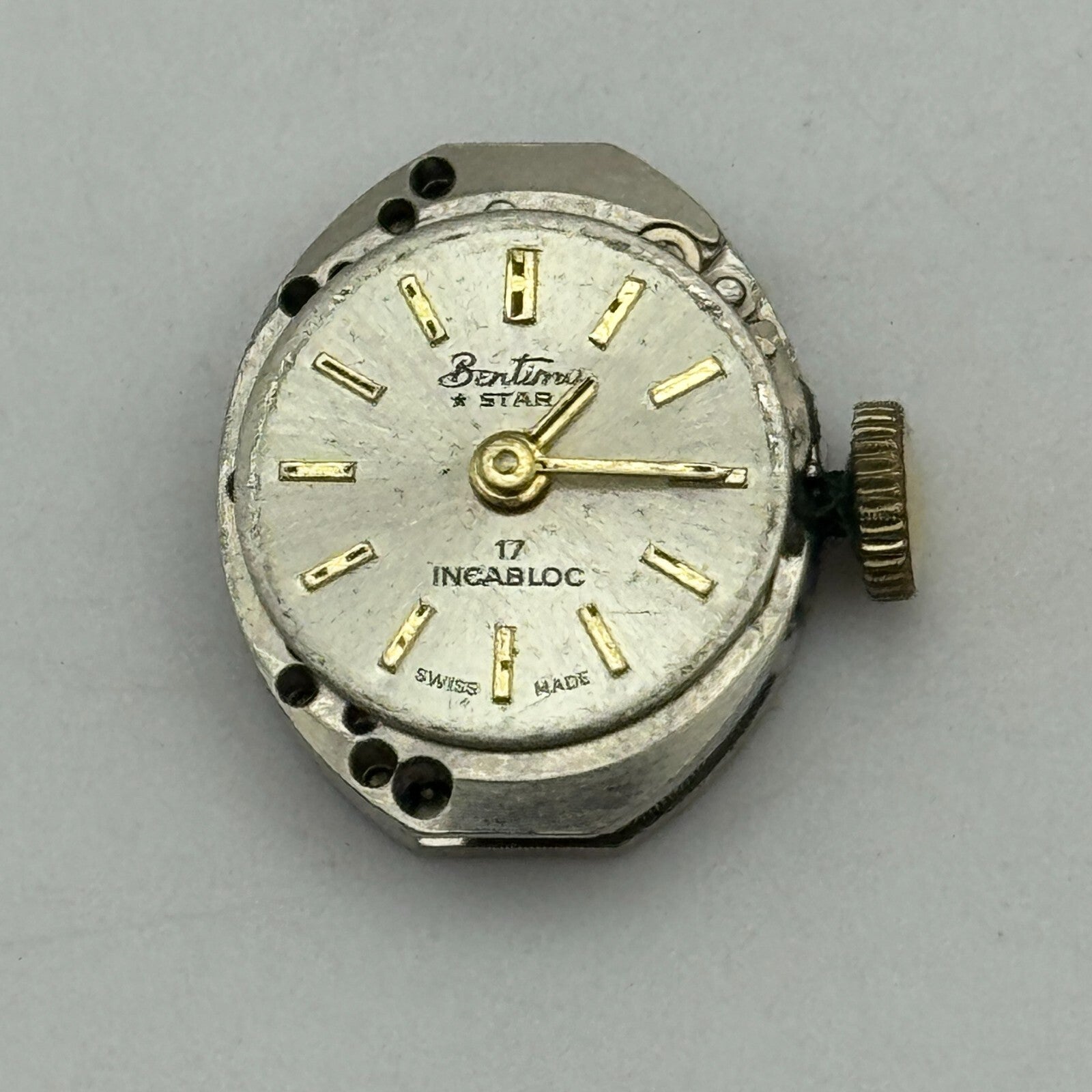 12.9mm Ladies Bentima Favre Leuba FEF 6630 Manual Wind Swiss Watch Movement PART