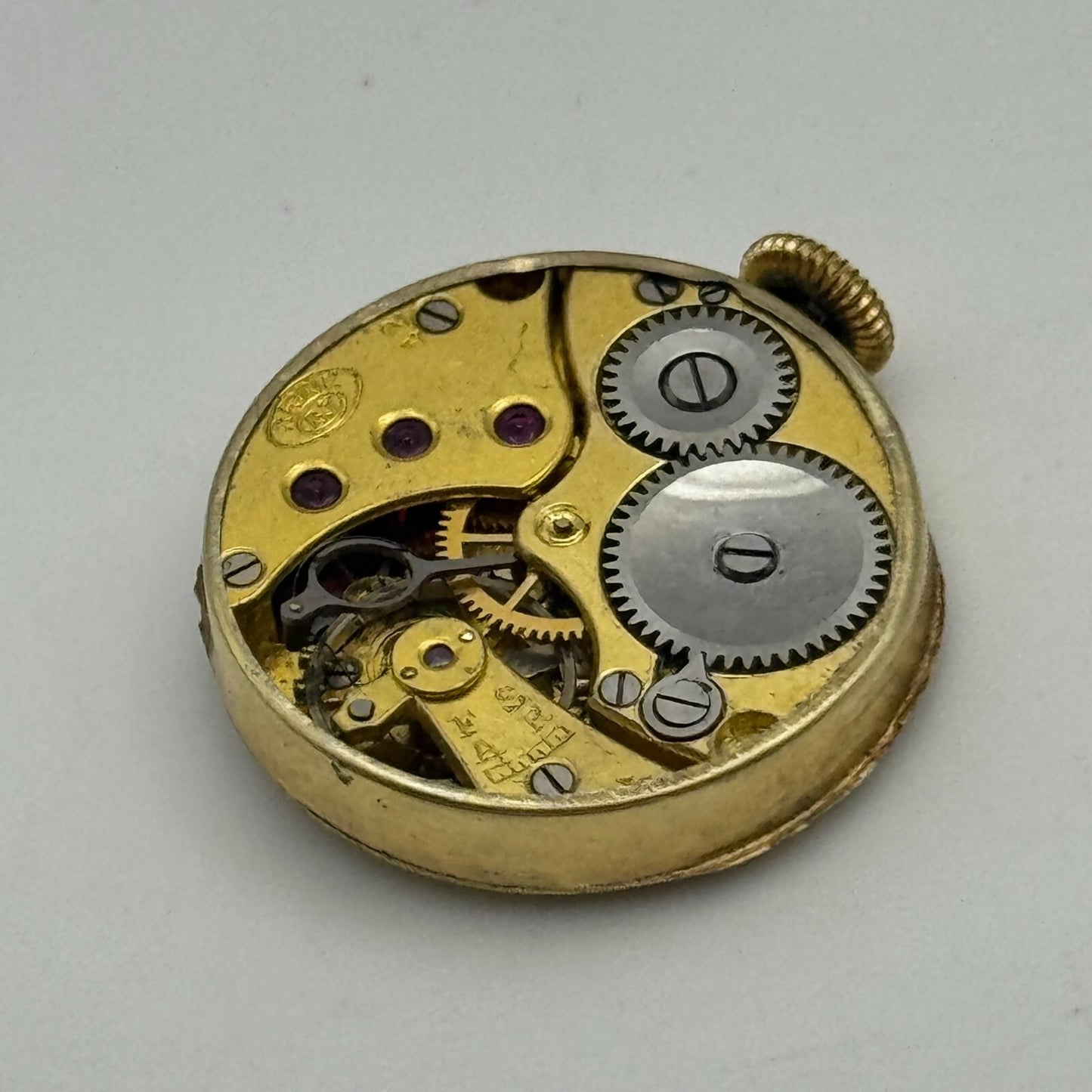 19.9mm Revue GT Cal 42 Manual Wind Watch Movement Swiss Vintage PARTS SPARES