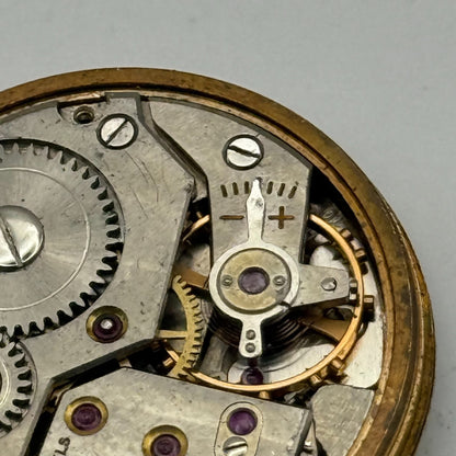 FHF 70 Watch Movement Roldor Manual Wind Vintage Swiss 17 Jewels Parts 27.1mm