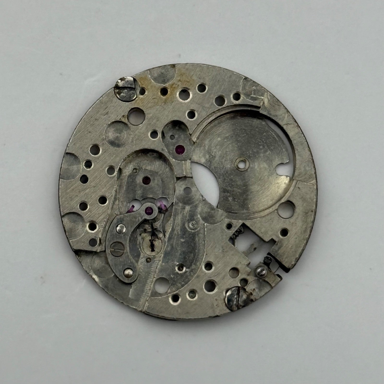 AS 1187/1194 Watch Movement Main Plate Manual Wind Vintage Swiss Parts 25.9mm