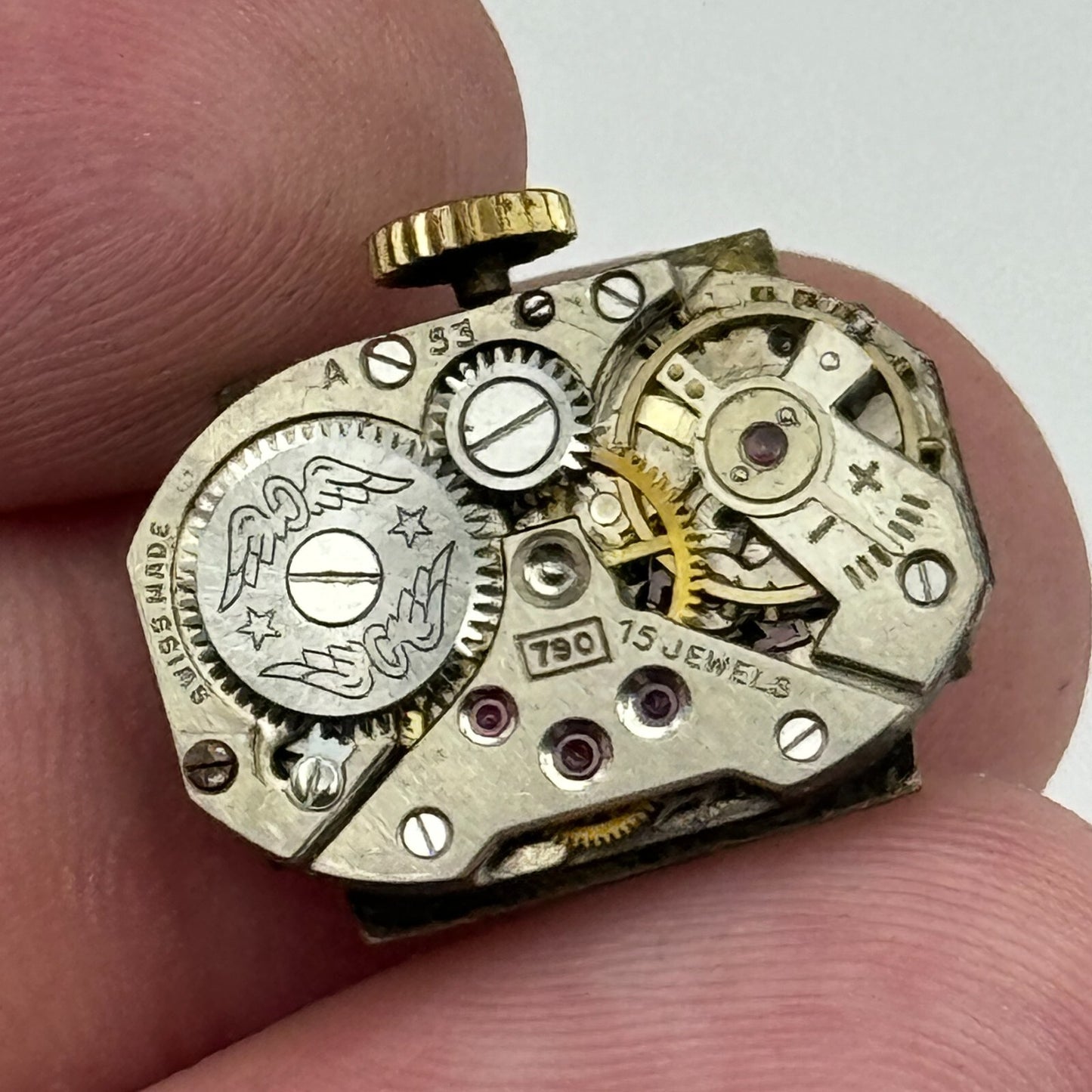 12.9mm Ladies Rotary AS 1051 A Schild Manual Wind Swiss Watch Movement PARTS