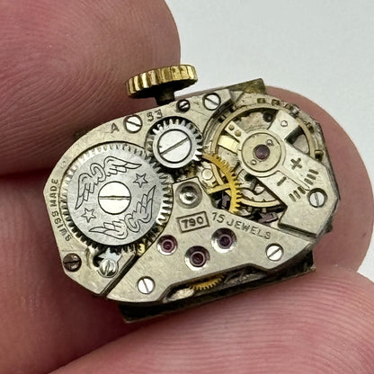 12.9mm Ladies Rotary AS 1051 A Schild Manual Wind Swiss Watch Movement PARTS