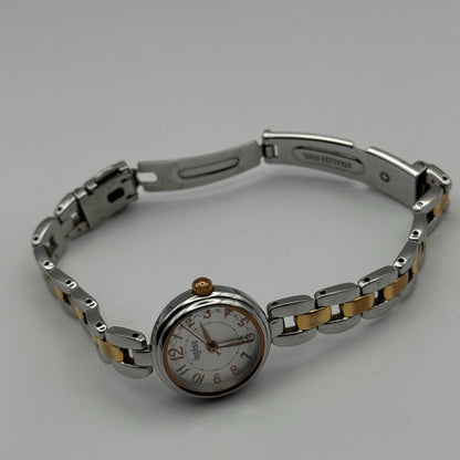 Seiko Alba Ingenu Ladies Quartz Watch Two Tone Bracelet Japan Working 21mm