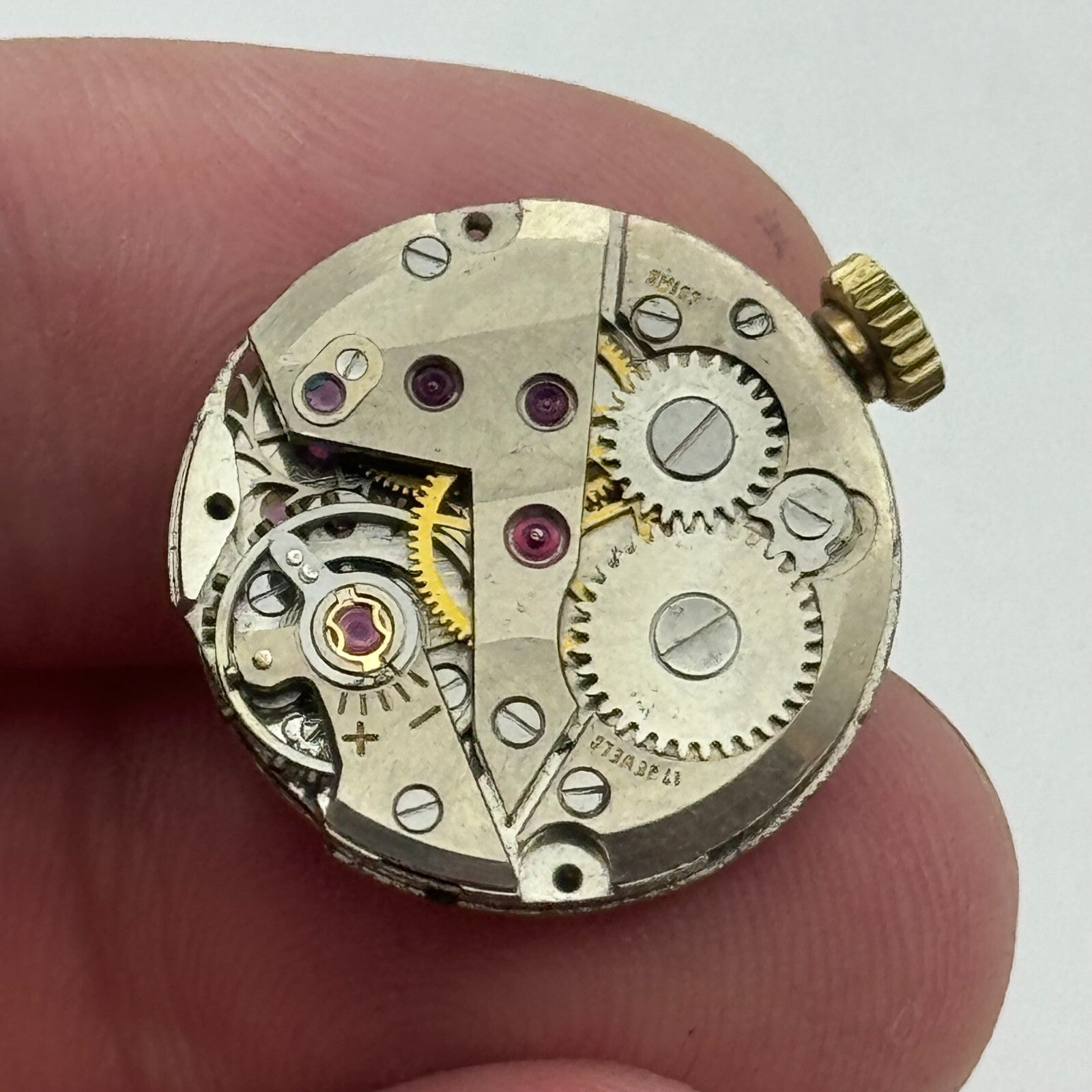 19.7mm Running Altus ETA 980 Manual Wind 17 Jewels Watch Movement PARTS REPAIR