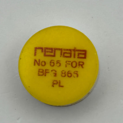 BFG 866 Balance Wheel Complete And Spring PL Renata 65 Watch Movement Parts NOS 