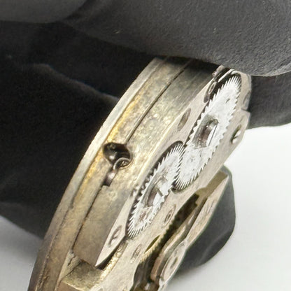 AS A Schild Trench Watch Movement Manual Wind Vintage Swiss Parts Repair 28.8mm