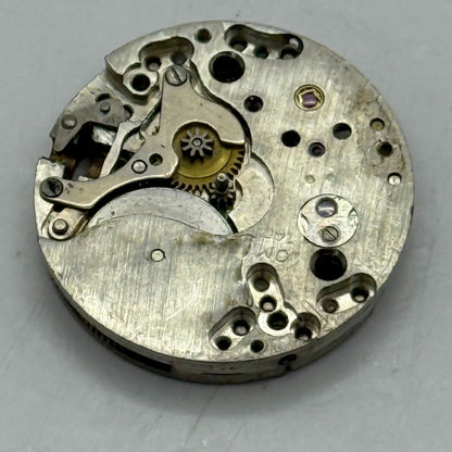 19.6mm Vintage Otto Meyer OM 140 Swiss Manual Wind Watch Movement PARTS REPAIR
