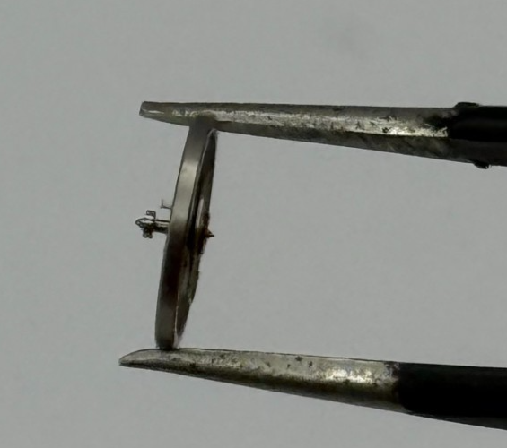 Oris 410 Balance Wheel Complete And Spring 5 1/4’’’ 330 M Watch Movement Parts