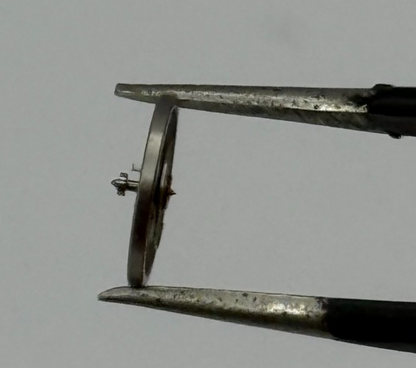 Oris 410 Balance Wheel Complete And Spring 5 1/4’’’ 330 M Watch Movement Parts