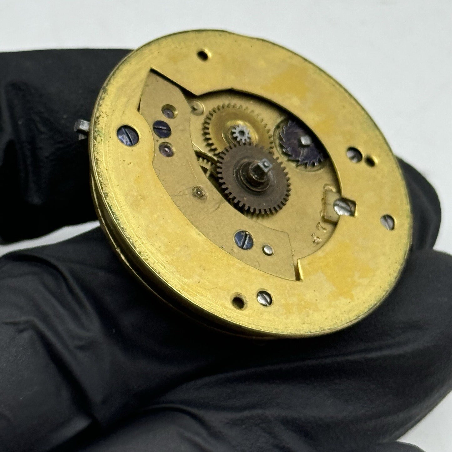 37.7mm Manual Wind Thomas Allen Barnsley Fusee Pocket Watch Movement FOR PARTS