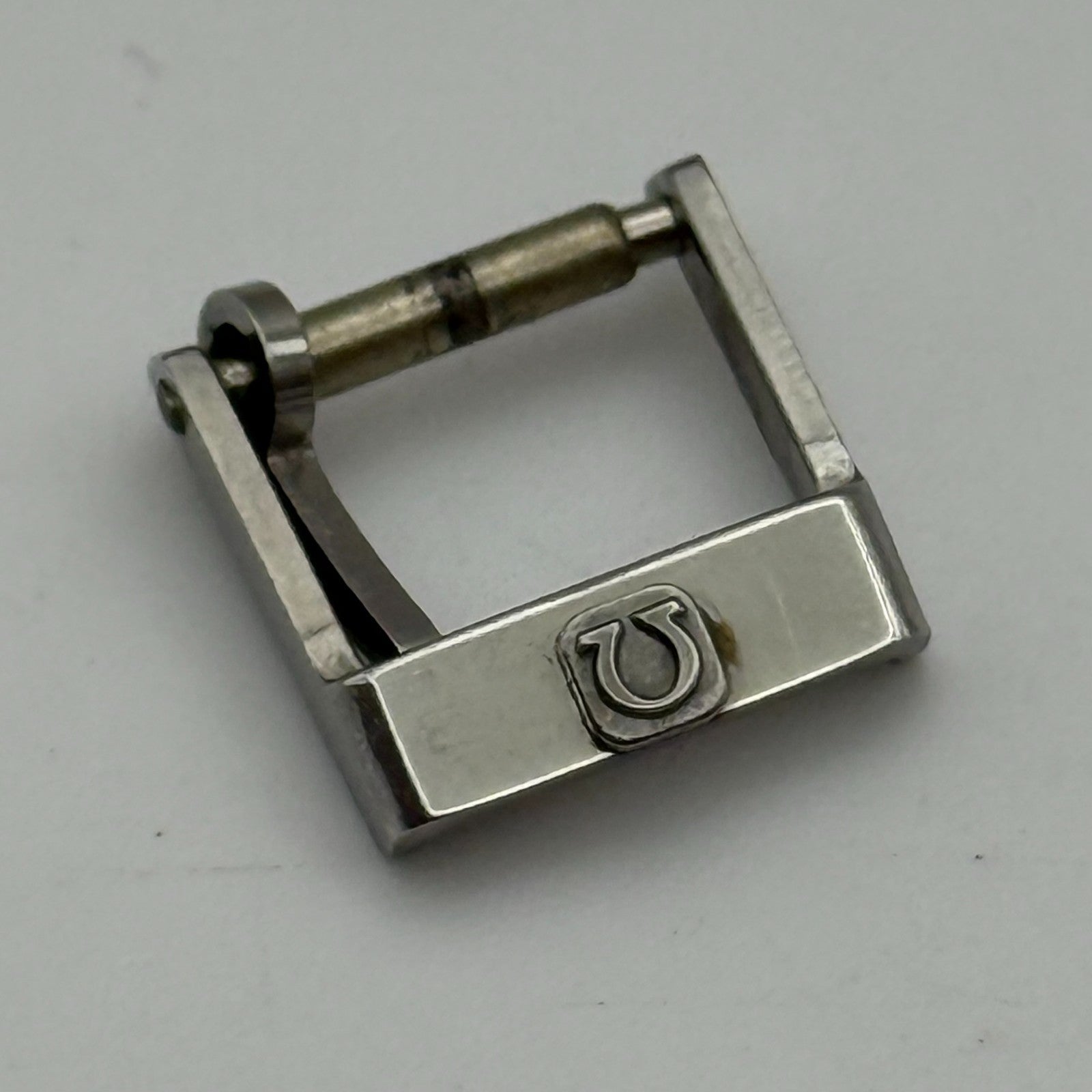 12mm Vintage Omega Watch Buckle Original Stainless Steel Acier Inox Swiss PARTS